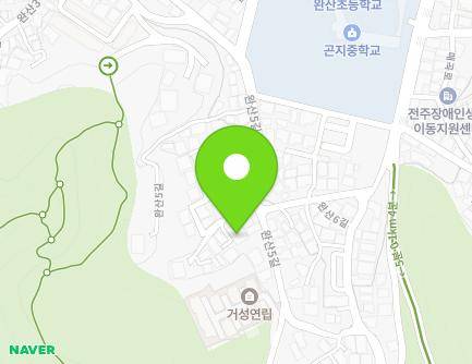 44-3 Wansan 5-gil, Wansan-gu, Jeonju-si, Jeonbuk-do, Republic of Korea Map