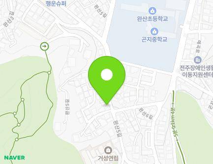44 Wansan 5-gil, Wansan-gu, Jeonju-si, Jeonbuk-do, Republic of Korea Map