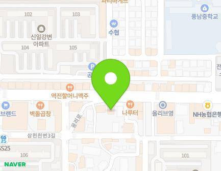 38 Yongni-ro, Wansan-gu, Jeonju-si, Jeonbuk-do, Republic of Korea Map