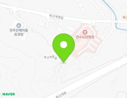 126-24 Ssukgogaeyet-gil, Wansan-gu, Jeonju-si, Jeonbuk-do, Republic of Korea Map
