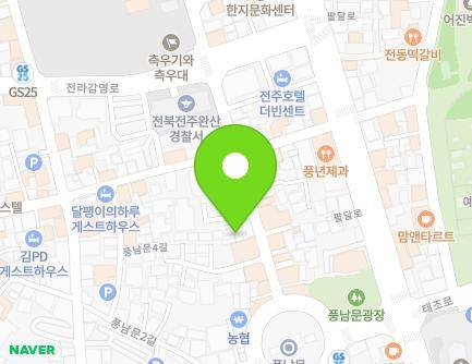 15 Pungnammun 3-gil, Wansan-gu, Jeonju-si, Jeonbuk-do, Republic of Korea Map