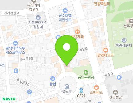 4 Pungnammun 3-gil, Wansan-gu, Jeonju-si, Jeonbuk-do, Republic of Korea Map