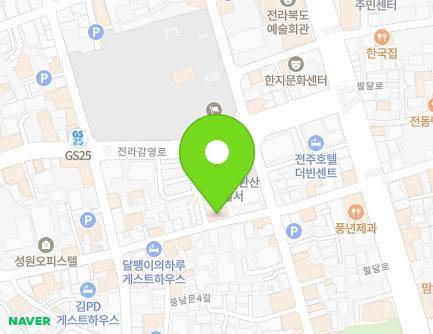 27-8 Pungnammun 3-gil, Wansan-gu, Jeonju-si, Jeonbuk-do, Republic of Korea Map