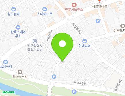 16 Pungnammun 5-gil, Wansan-gu, Jeonju-si, Jeonbuk-do, Republic of Korea Map
