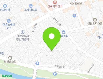 14 Pungnammun 5-gil, Wansan-gu, Jeonju-si, Jeonbuk-do, Republic of Korea Map