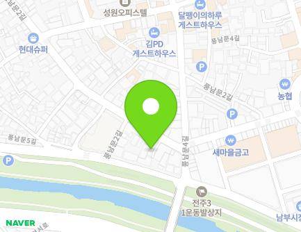 79 Pungnammun 2-gil, Wansan-gu, Jeonju-si, Jeonbuk-do, Republic of Korea Map