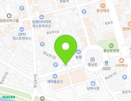 50 Pungnammun 2-gil, Wansan-gu, Jeonju-si, Jeonbuk-do, Republic of Korea Map