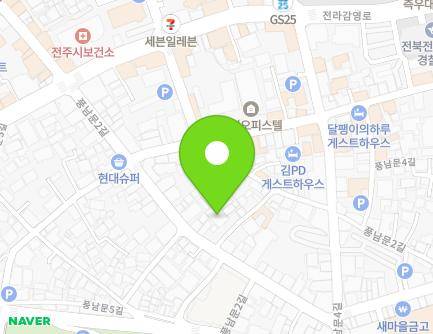 98-1 Pungnammun 2-gil, Wansan-gu, Jeonju-si, Jeonbuk-do, Republic of Korea Map