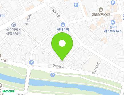 6 Pungnammun 5-gil, Wansan-gu, Jeonju-si, Jeonbuk-do, Republic of Korea Map