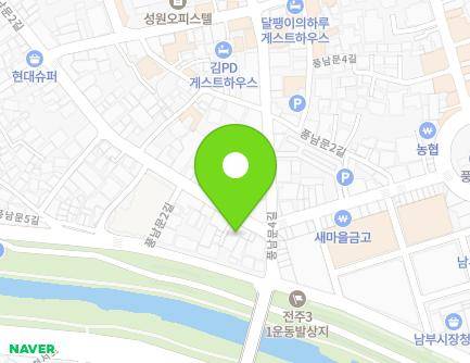 75-1 Pungnammun 2-gil, Wansan-gu, Jeonju-si, Jeonbuk-do, Republic of Korea Map