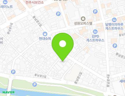 99-2 Pungnammun 2-gil, Wansan-gu, Jeonju-si, Jeonbuk-do, Republic of Korea Map