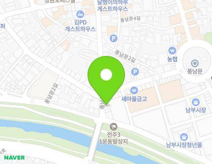 4-1 Pungnammun 4-gil, Wansan-gu, Jeonju-si, Jeonbuk-do, Republic of Korea Map