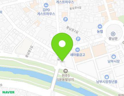 2-1 Pungnammun 4-gil, Wansan-gu, Jeonju-si, Jeonbuk-do, Republic of Korea Map