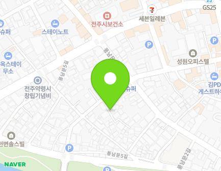 121-11 Pungnammun 2-gil, Wansan-gu, Jeonju-si, Jeonbuk-do, Republic of Korea Map