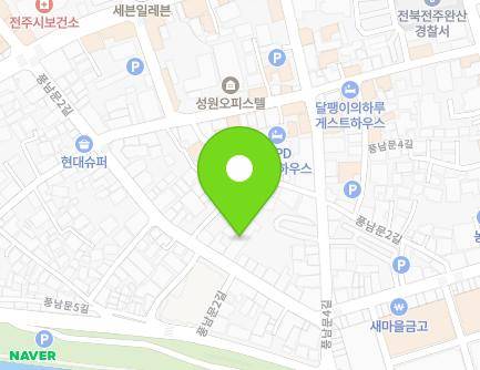 92 Pungnammun 2-gil, Wansan-gu, Jeonju-si, Jeonbuk-do, Republic of Korea Map