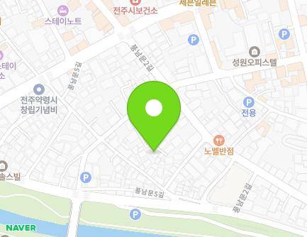 121-29 Pungnammun 2-gil, Wansan-gu, Jeonju-si, Jeonbuk-do, Republic of Korea Map