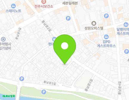 105-4 Pungnammun 2-gil, Wansan-gu, Jeonju-si, Jeonbuk-do, Republic of Korea Map