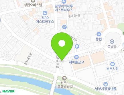 67-1 Pungnammun 2-gil, Wansan-gu, Jeonju-si, Jeonbuk-do, Republic of Korea Map