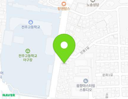 40 Gyeonhwonwanggung-ro, Wansan-gu, Jeonju-si, Jeonbuk-do, Republic of Korea Map