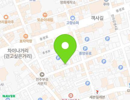 13-24 Jeollagamyeong 3-gil, Wansan-gu, Jeonju-si, Jeonbuk-do, Republic of Korea Map