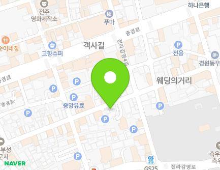13-19 Jeollagamyeong 4-gil, Wansan-gu, Jeonju-si, Jeonbuk-do, Republic of Korea Map