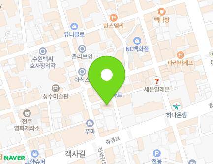 18-6 Jeonjugaeksa 4-gil, Wansan-gu, Jeonju-si, Jeonbuk-do, Republic of Korea Map