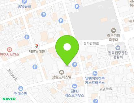 25-16 Pungnammun 4-gil, Wansan-gu, Jeonju-si, Jeonbuk-do, Republic of Korea Map