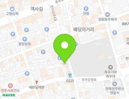 5 Jeollagamyeong 4-gil, Wansan-gu, Jeonju-si, Jeonbuk-do, Republic of Korea Map