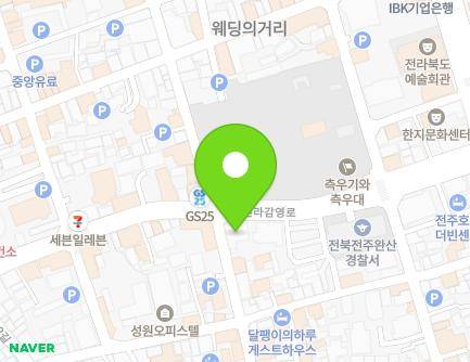 56 Jeollagamyeong-ro, Wansan-gu, Jeonju-si, Jeonbuk-do, Republic of Korea Map