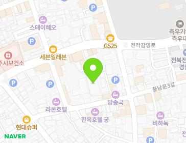 25-26 Pungnammun 4-gil, Wansan-gu, Jeonju-si, Jeonbuk-do, Republic of Korea Map