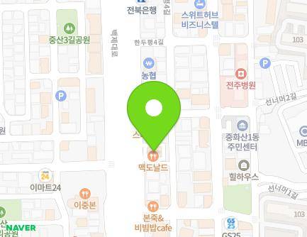 238 Baekje-daero, Wansan-gu, Jeonju-si, Jeonbuk-do, Republic of Korea Map