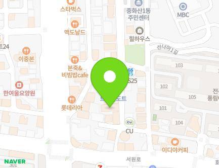 13-3 Handupyeong 1-gil, Wansan-gu, Jeonju-si, Jeonbuk-do, Republic of Korea Map