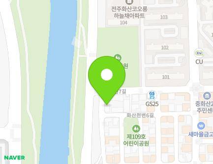 17 Hwasancheonbyeon 7-gil, Wansan-gu, Jeonju-si, Jeonbuk-do, Republic of Korea Map