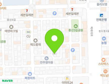 8-15 Jungsan 5-gil, Wansan-gu, Jeonju-si, Jeonbuk-do, Republic of Korea Map