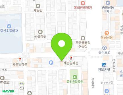 34 Jungsanjungang-ro, Wansan-gu, Jeonju-si, Jeonbuk-do, Republic of Korea Map