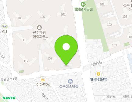 12 Mullebanga 1-gil, Wansan-gu, Jeonju-si, Jeonbuk-do, Republic of Korea Map