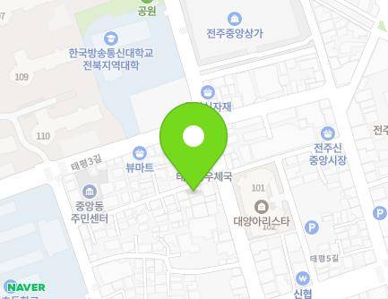 31-3 Taepyeong 3-gil, Wansan-gu, Jeonju-si, Jeonbuk-do, Republic of Korea Map