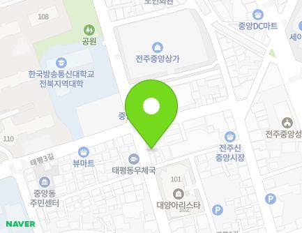 38 Taepyeong 3-gil, Wansan-gu, Jeonju-si, Jeonbuk-do, Republic of Korea Map