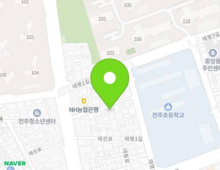 31-13 Taepyeong 1-gil, Wansan-gu, Jeonju-si, Jeonbuk-do, Republic of Korea Map