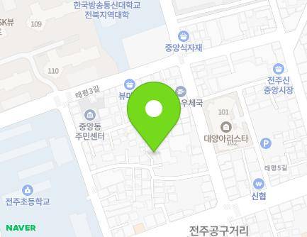 12-25 Taepyeong 2-gil, Wansan-gu, Jeonju-si, Jeonbuk-do, Republic of Korea Map