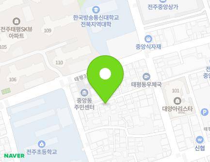 16-32 Taepyeong 2-gil, Wansan-gu, Jeonju-si, Jeonbuk-do, Republic of Korea Map