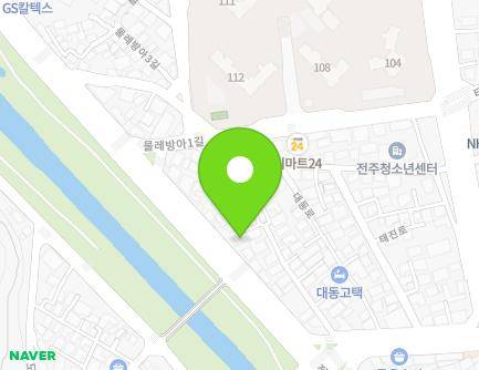 43-36 Mullebanga 1-gil, Wansan-gu, Jeonju-si, Jeonbuk-do, Republic of Korea Map