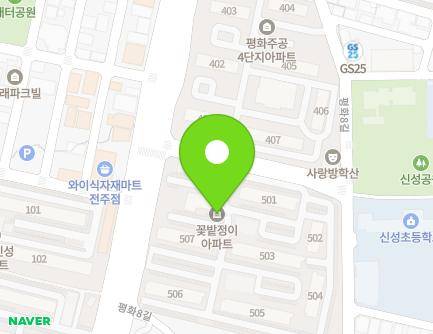 4724 Moak-ro, Wansan-gu, Jeonju-si, Jeonbuk-do, Republic of Korea Map