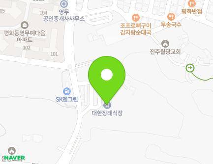 2050 Gui-ro, Wansan-gu, Jeonju-si, Jeonbuk-do, Republic of Korea Map