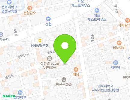 51-9 Dongmun-gil, Wansan-gu, Jeonju-si, Jeonbuk-do, Republic of Korea Map