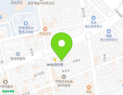 54-25 Dongmun-gil, Wansan-gu, Jeonju-si, Jeonbuk-do, Republic of Korea Map