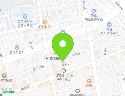 54-9 Dongmun-gil, Wansan-gu, Jeonju-si, Jeonbuk-do, Republic of Korea Map