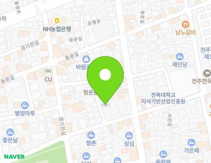 60-6 Eojin-gil, Wansan-gu, Jeonju-si, Jeonbuk-do, Republic of Korea Map