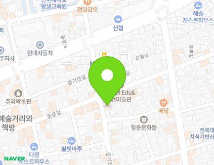 23 Gyeonggijeon-gil, Wansan-gu, Jeonju-si, Jeonbuk-do, Republic of Korea Map