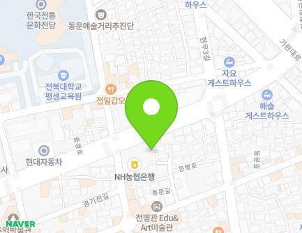 54-43 Dongmun-gil, Wansan-gu, Jeonju-si, Jeonbuk-do, Republic of Korea Map